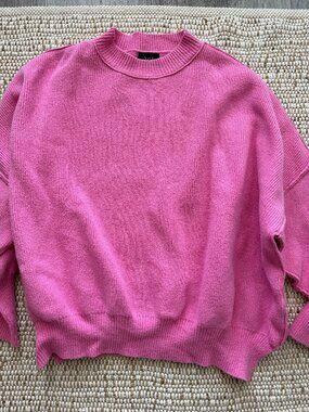 VICI Hot Pink Oversize Sweater